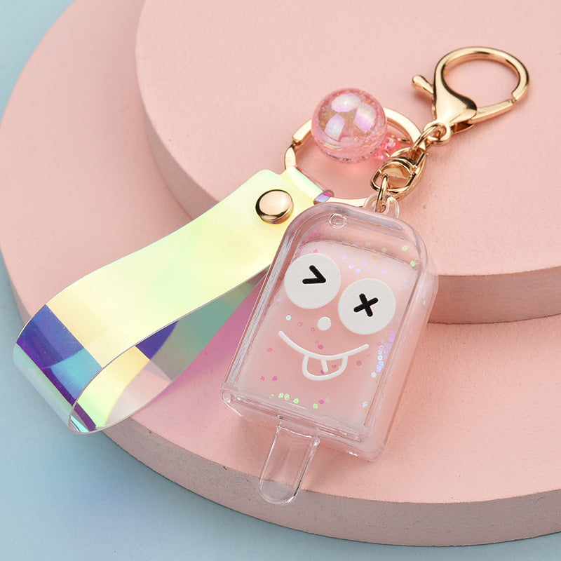 Wholesale Acrylic Oil Popsicles Keychains